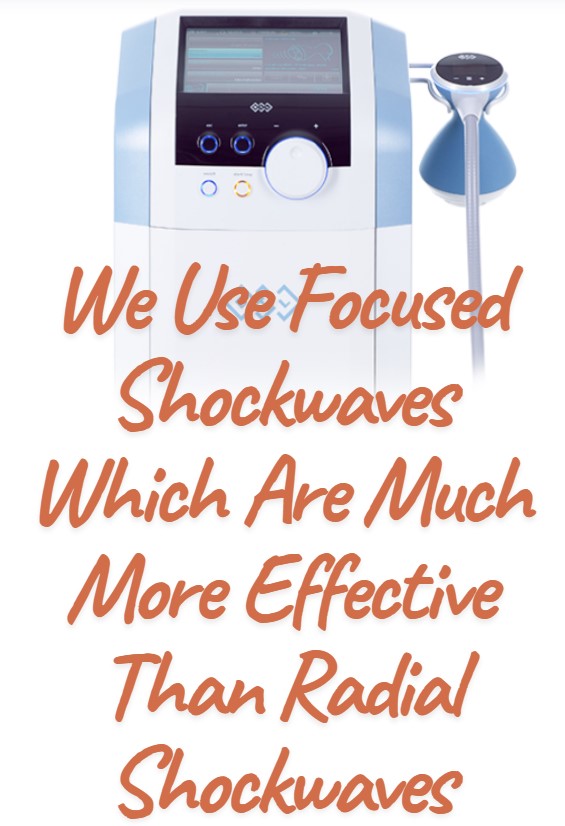 focused shockwave therapy for ED is much more effective